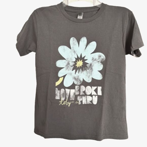 Inspirational Love Broke Through TOBY MAC Christian Artist Junior S T-Shirt #B - Picture 1 of 5